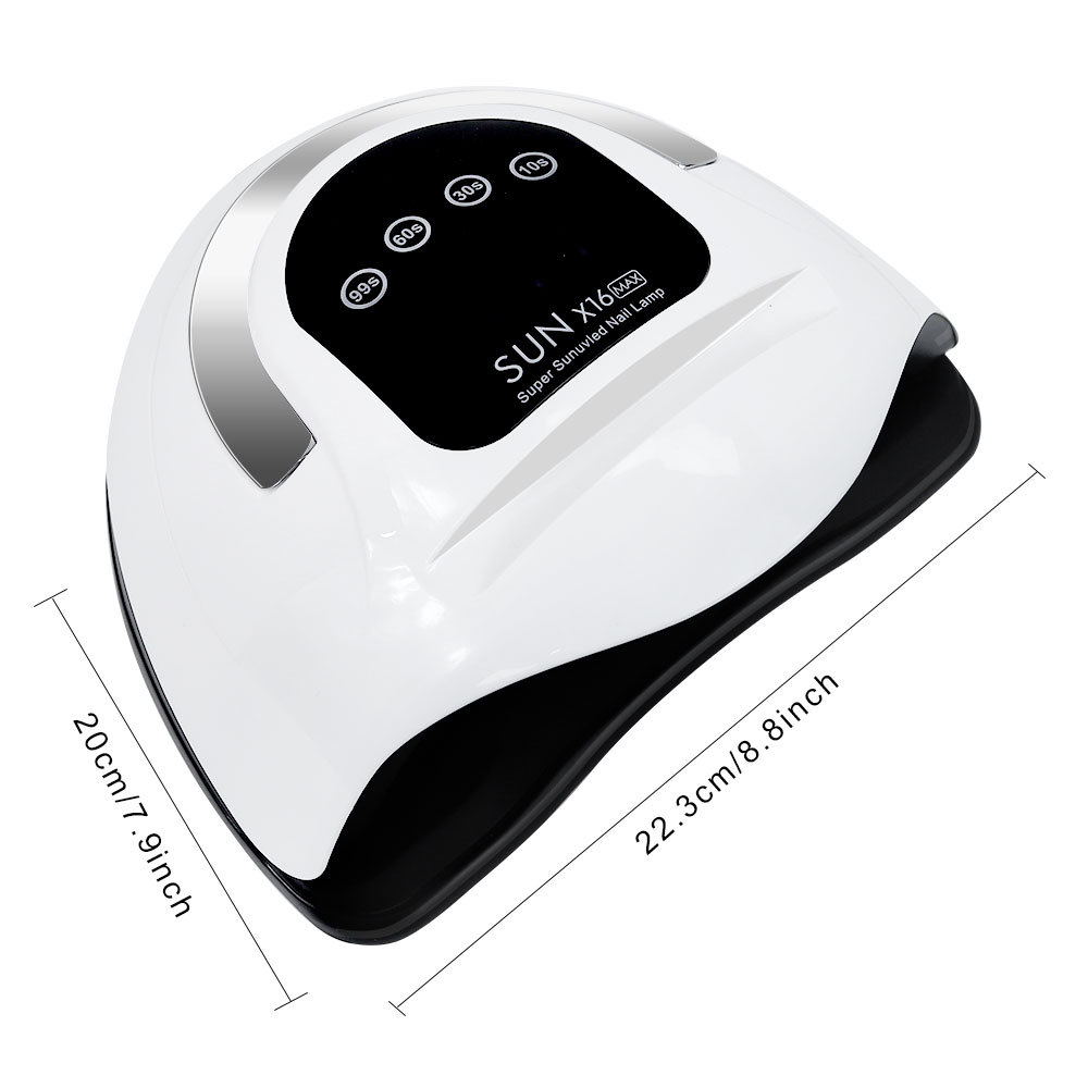 UV LED Nail Lamp Professional LED Nail Dryer For Gel Nails With Removable Base, Touch Screen 4 Timers And Automatic Sensor UV LED Nail Lamp Professional LED Nail Dryer For Gel Nails With Removable Bas - Image 7