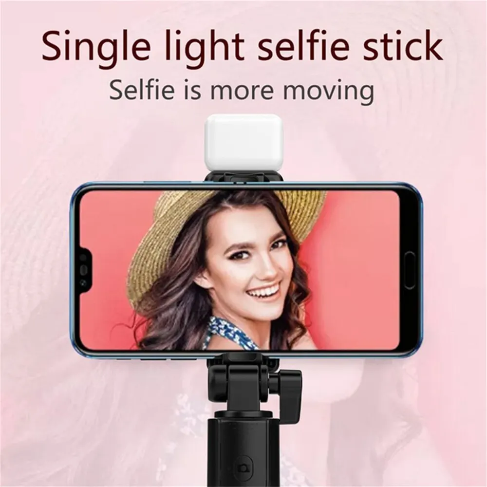 New Bluetooth Selfie Stick Mobile Phone Holder Retractable Portable Multifunct-ional Mini Tripod with Wireless Remote Shutter - Image 2