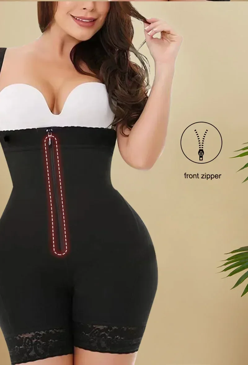 Fajas Colombiana Girdle Full Body Shaper Lift Up Butt Lifter Bodysuits Tummy Control Panties Waist Trainer Thigh Slimmer - Image 3