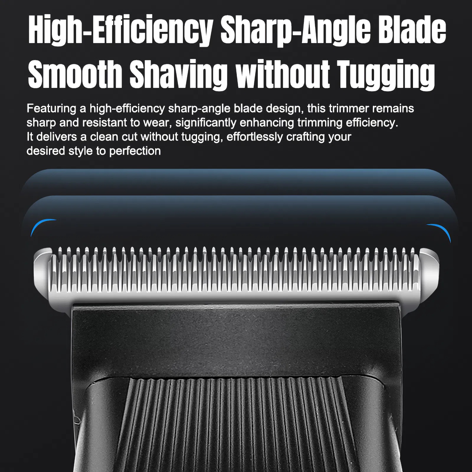 Beard Trimmer, 3 In 1 Hair Clippers And Mens Grooming Kit, Face, Nose, Ear Hair Trimmer - Black - Image 3