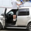 New Foldable Car Roof Rack Step Car Door Step Multifunction Universal Latch Hook Foot Pedal Aluminium Alloy Safety RV Car Accessories