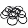 100Pcs Black Elastic Hair Bands Ponytail Holder Head Rope Ties Hats Hair Styling Kids Girl Accessories Scrunchie