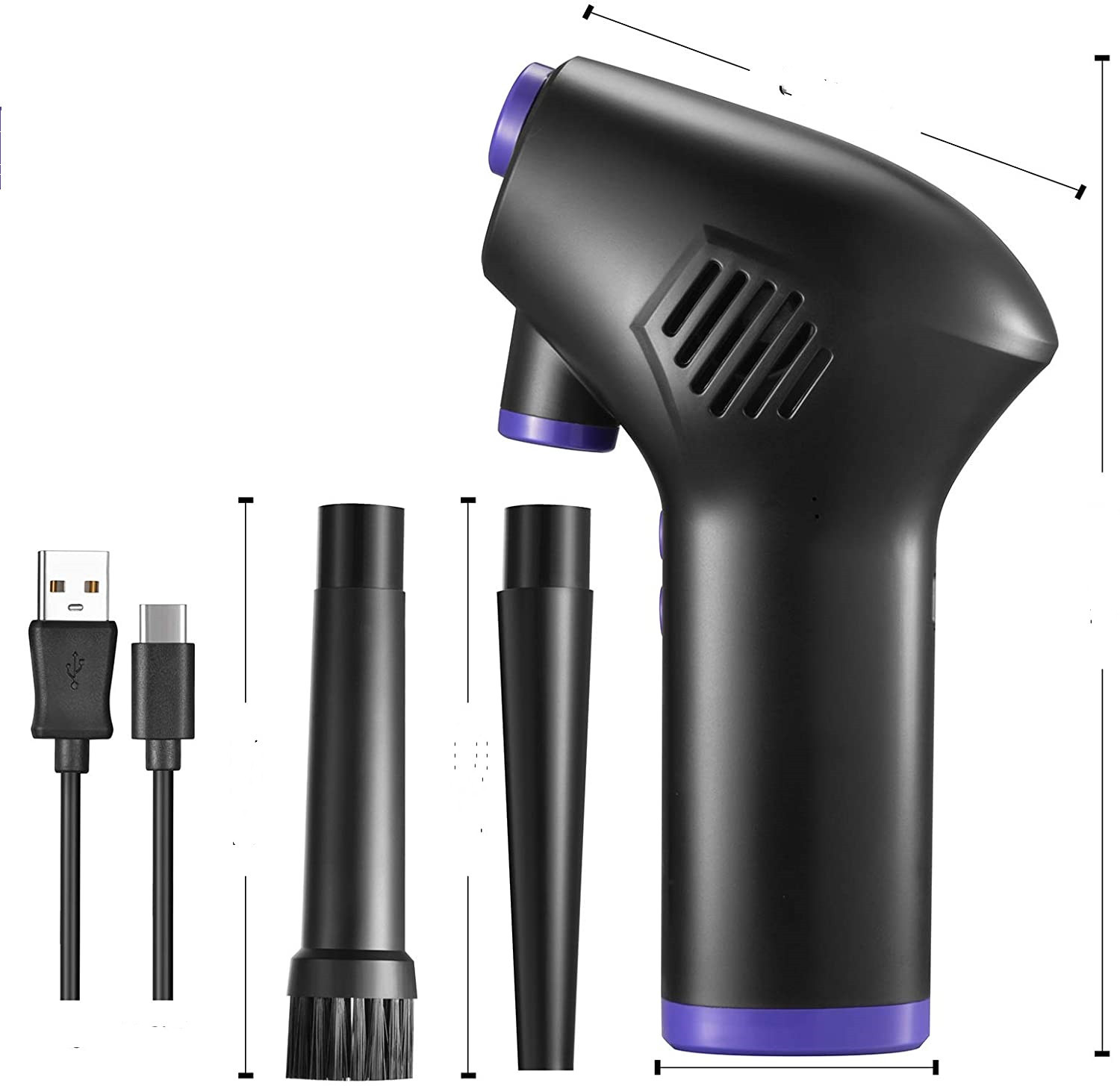 Cordless Air Duster Compressed Air Blower Electric Air Duster for Computer Keyboard Camera Cleaning Small Appliances - Image 9